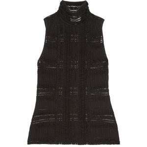 Black Lace Top Cinq a sept